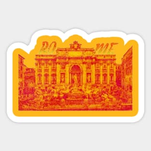 Trevi Fountain, Rome Sticker